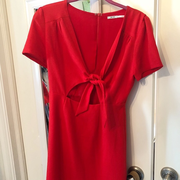 Tie front dress - Picture 2 of 2